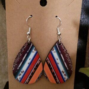 ✨ 5 for $25 ✨ Fun Handmade Colorful Tear Drop Earrings